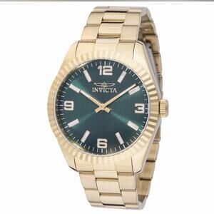 Invicta Specialty 49681 Men’s Watch 43mm Gold/Black NIB